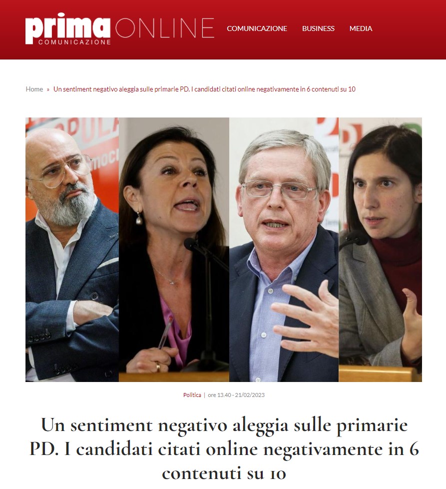 Prima Comunicazione_Primarie PD